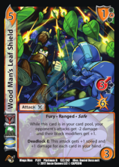 Wood Man's Leaf Shield (PLATINUM)